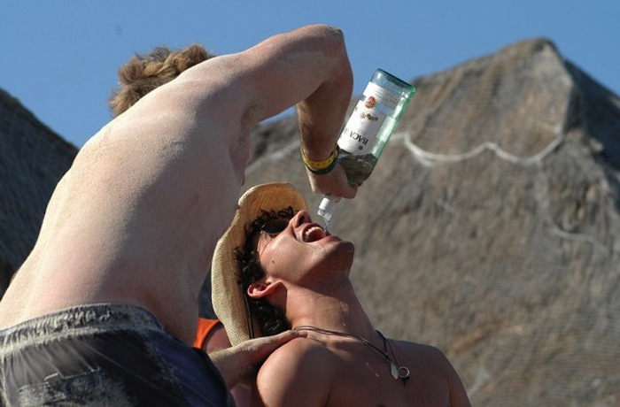 No sólo en climas cálidos el alcoholismo es un problema. Foto: EFE