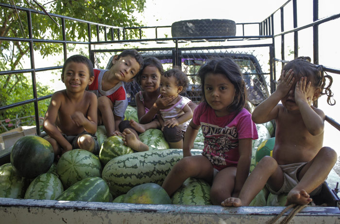 Familia pobre en Guerrero. Foto: Cuartoscuro