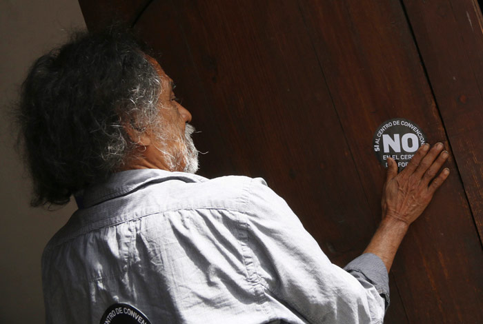 Francisco Toledo, contra el capricho del Gobernador Gabino Cué. Foto: Cuartoscuro