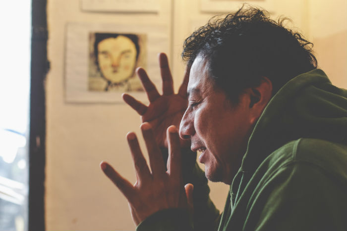 "Mi vida es creación. Me he inventado todos mis trabajos", afirma. Foto: Francisco Cañedo, SinEmbargo