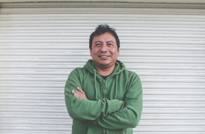 Mardonio Carballo, un representante de las culturas originarias. Foto: Francisco Cañedo, SinEmbargo