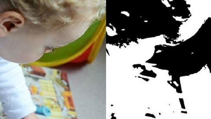 Imagen original y la otra en blanco y negro en alto contraste: Tomada de Internet