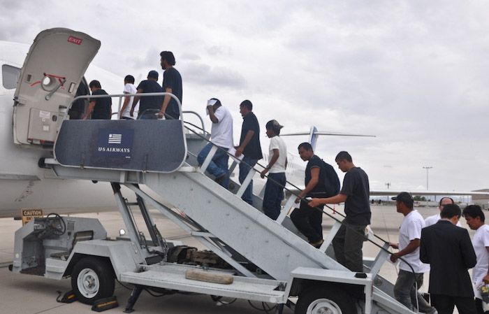 El 20 por ciento de los mexicanos regresa de forma voluntaria. Foto: Cuartoscuro