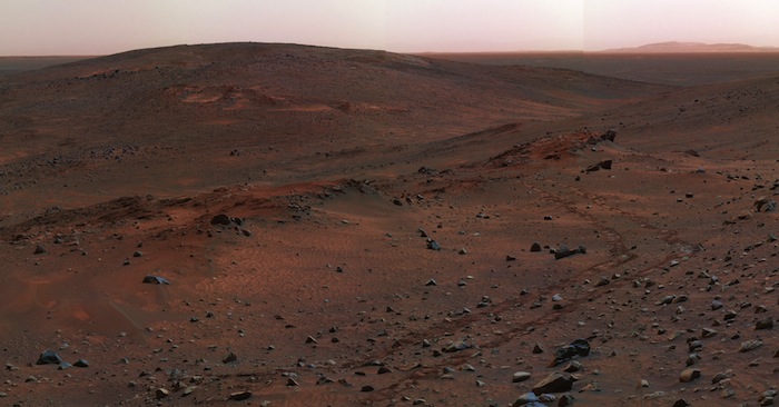 En Marte apenas hay aire respirable, por lo que los primeros colonos deberán asegurar la producción de oxígeno. Foto: Wikimedia Commons