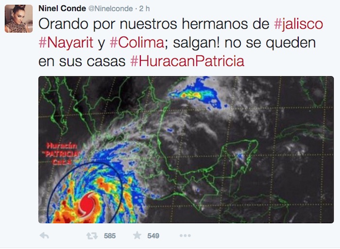 Tuit Ninel Conde Patricia