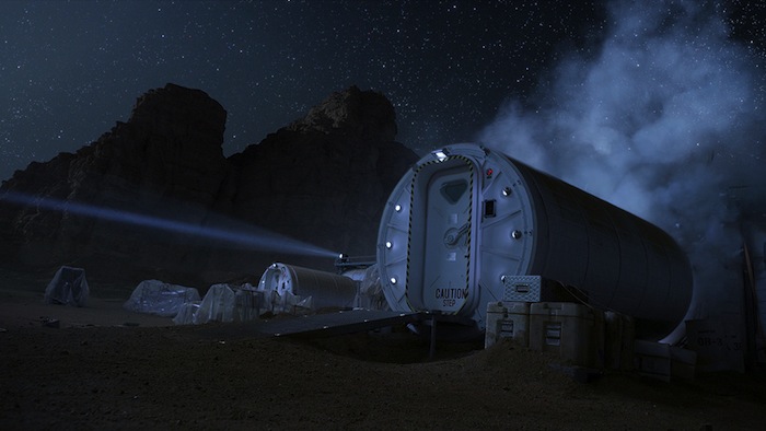 Un hábitat habitable artificial es necesario para facilitar la exploración humana del planeta Marte. Foto: Twentieth Century Fox