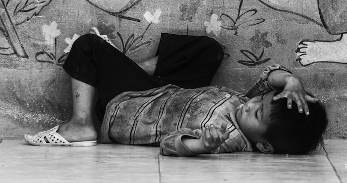 Niñez Niños en peligro por el clima