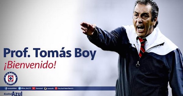 Así dio la bienvenida el Cruz Azul a su nuevo DT en Twitter. Foto: Twitter @Cruz_Azul_FC
