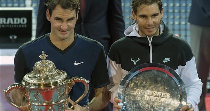 Federer vence a Nadal en Suiza. Foto: EFE