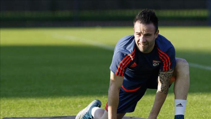 El caso valbuena sigue dándole dólores de cabeza a Karim Benzema. Foto: EFE