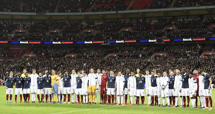 Inglaterra vence a Francia en partido amisto. Foto: EFE