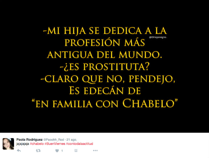 Foto: Tomada de Twitter