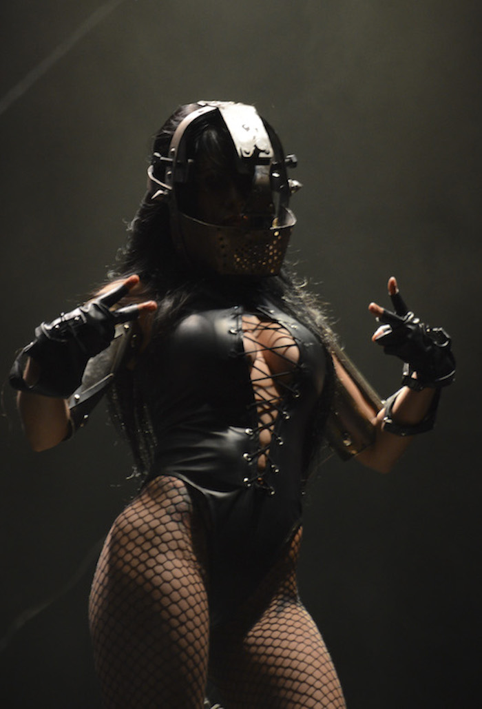 Parte de la estética del festival de metal. Foto: Cuartoscuro