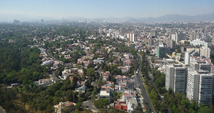 Lomas de Chapultepec es una de las zonas del Distrito Federal más demandada en compra y venta de terrenos. Foto: Webcams México