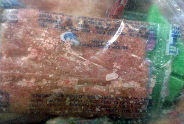 Metanfetamina en dulce. Foto: DEA