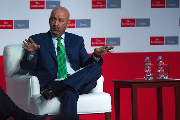 Carlos Salinas fue el invitado especial del evento. Foto: Cuartoscuro