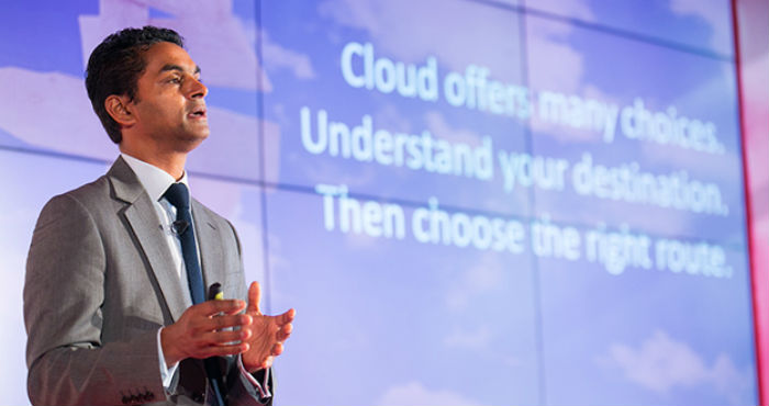 Neil Sholay, encargado del área digital de la empresa Oracle. Foto: TicBeat