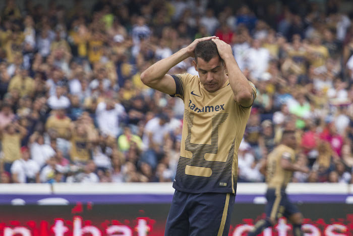 Querétaro estuvo a punto de dejar el juego empatado, pero todo resultó favorable para los universitarios. Foto: Cuartoscuro