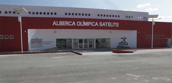 La alberca permanece cerrada. Foto: Pulso SLP