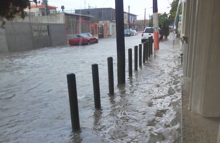 Las lluvias provocaron afectaciones en el estado de Tamaulipas. Foto: Especial SinEmbargo