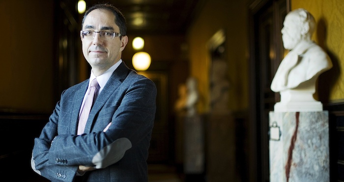 El presidente del Museo Louvre Jean-Luc Martínez es autor de un informe sobre cómo salvaguardar el patrimonio de países en guerra. Foto: EFE.