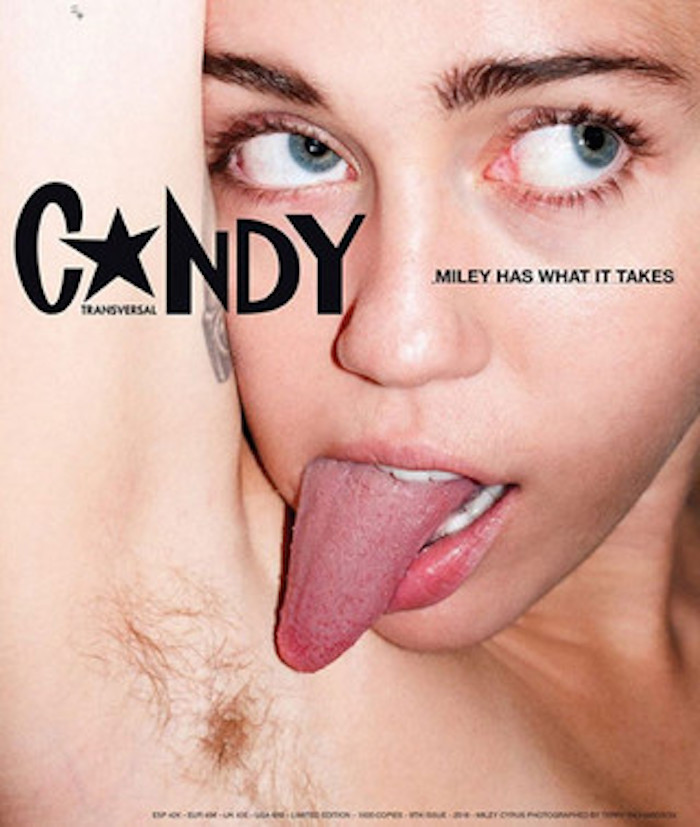 La portada de la revista Candy. Foto: Candy