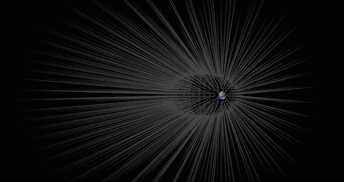 La Nasa podría estar rodeada de cabellos de materia oscura. Foto: NASA