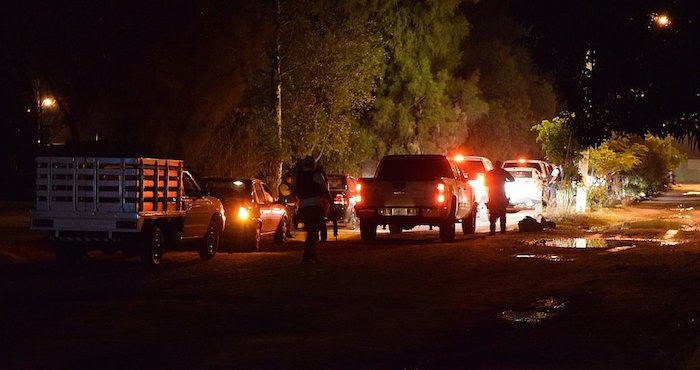 Elementos del Ejército arribaron en apoyo de los policías federales para montar un operativo de búsqueda, al cual se integraron efectivos de Seguridad Pública del Estado de Guanajuato. Foto: Especial