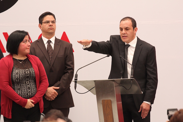 Blanco aseguró que "me romperé el alma, por no decir otra cosa, por esta ciudad". Foto: Luis Barrón, SinEmbargo.