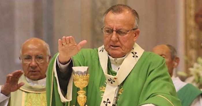 El arzobispo de la Arquidiócesis de San Luis Potosí, Jesús Carlos Cabrero Romero. Foto: Pulso