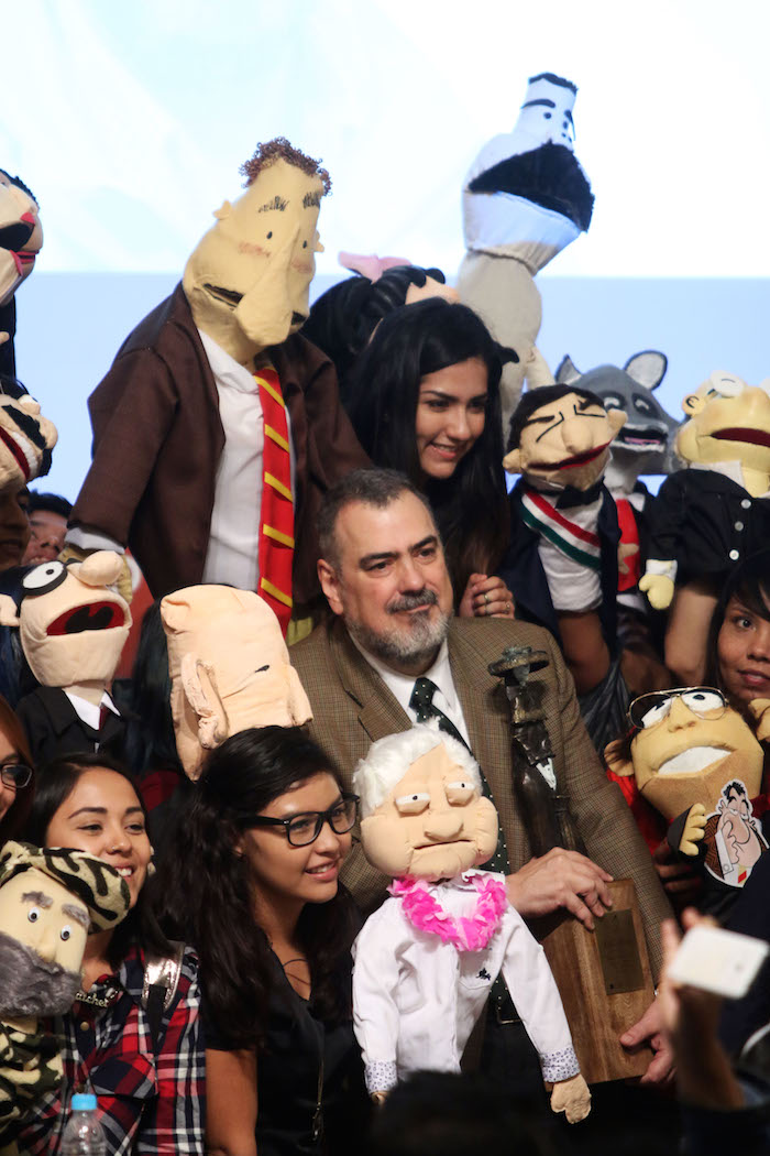 Calderón contó que desde pequeño sacó "canas verdes" a su padre, un economista notable en México a quien le molestaba que su hijo, en vez de apuntes escolares, tuviera sus cuadernos llenos de "monos y dibujos". Foto: Cuartoscuro