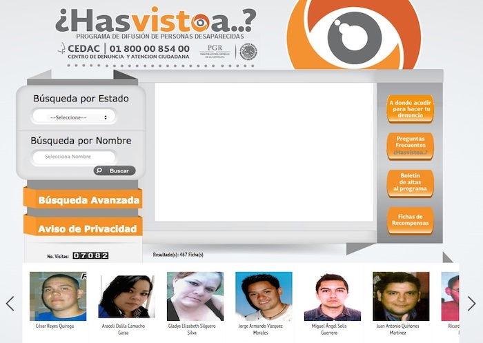 ¿Has visto...? Foto: app.cedac.pgr.gob.mx