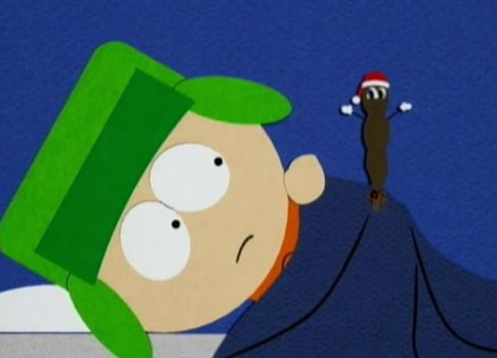 Solo Kyle ve al Señor Mojón (pero todos ven su rastro de heces). Foto: Especial