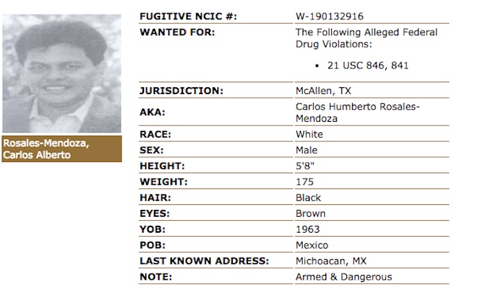"El Tísico" era uno de los delincuentes más buscados por la DEA.