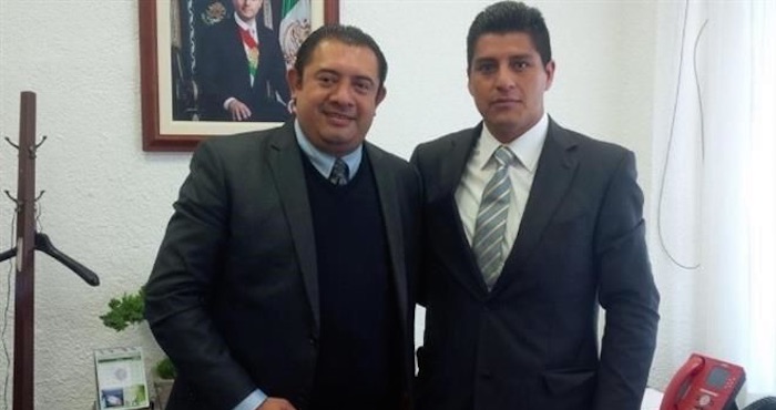 Jaime Ramos Neri (derecha) fue secuestrado por sujetos armados. Foto: Twitter @victorhugogord2