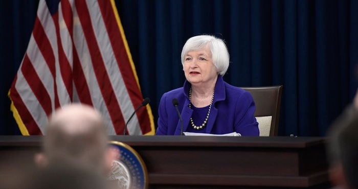 Presidenta de la Reserva Federal. Foto: Captura de video.