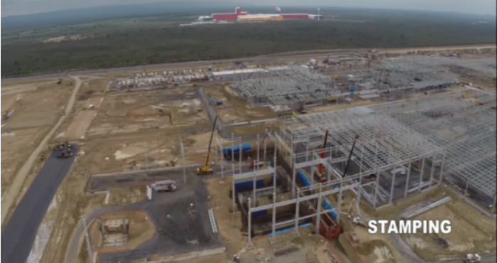 La planta de KIA Motors, en el municipio La Pesquería. Foto: kia.com