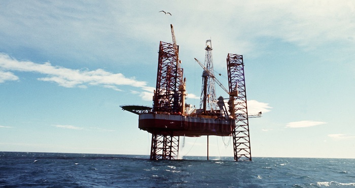 Una plataforma petrolera. Foto: EFE.