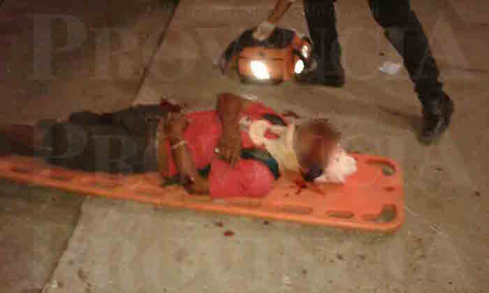 Manuel resultó herido de cabeza y manos. Foto: Provincia Manuel resultó herido de cabeza y manos. Foto: Provincia