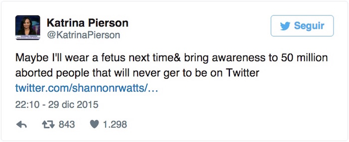 Foto: Twitter vía @KatrinaPierson