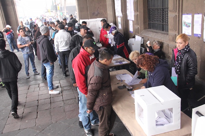 Los vecinos votaron en su mayoría por el NO a la construcción del proyecto. Foto: Luis Barrón, SinEmbargo
