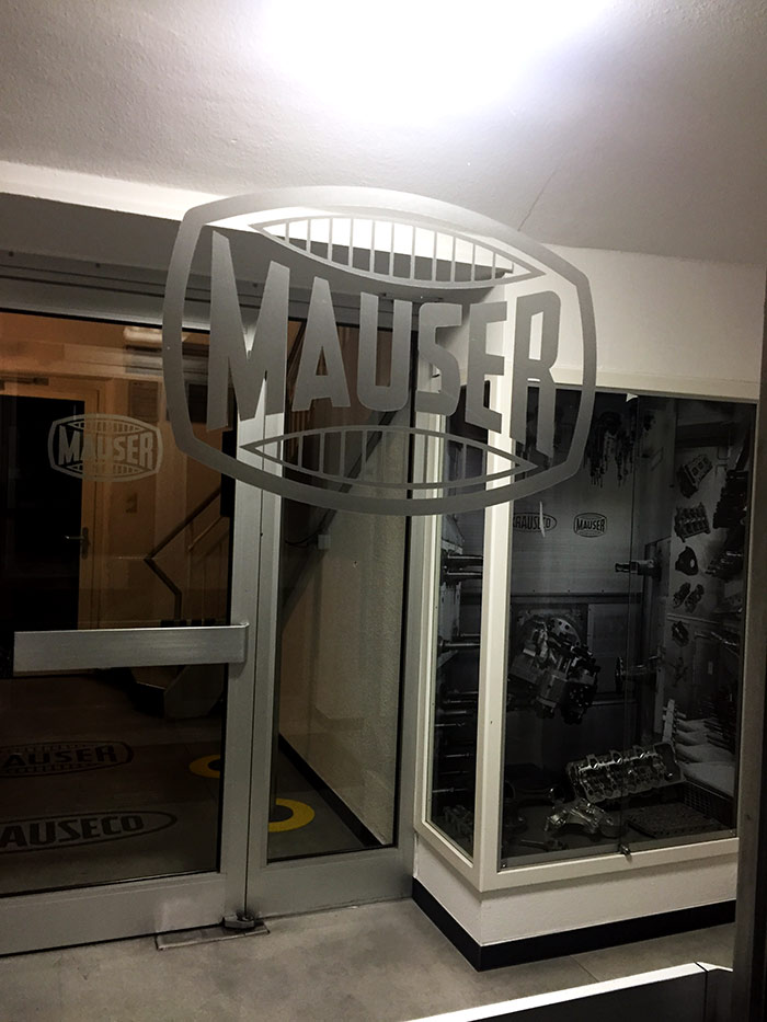 Entrada a la fábrica de Mauser. Foto: SinEmbargo Humberto Padgett