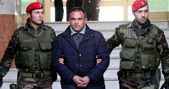 Francesco Maisano, presunto miembro de la mafia italiana. Foto: AP