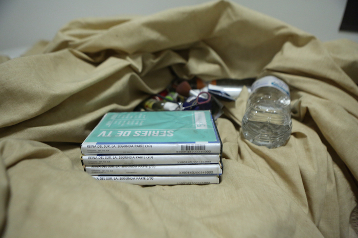 DVDs de la serie de televisión "La Reina del Sur" protagonizada por Kate del Castillo. Foto: Francisco Cañedo, SinEmbargo