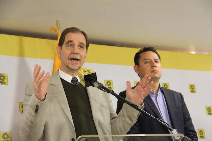 El dirigente nacional del PRD cuestionó al respecto que no existan políticos detenidos en México por sus nexos con el narcotráfico. Foto: Luis Barrón, SinEmbargo.