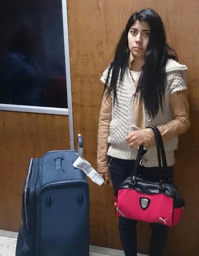 La joven detenida y juzgada en El Salvador. Foto: lapagina.com.sv