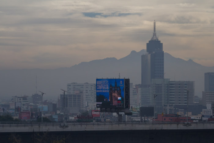 La CdMx alcanzó esta tarde los 142 puntos Imeca. Foto: Cuartoscuro/Archivo.