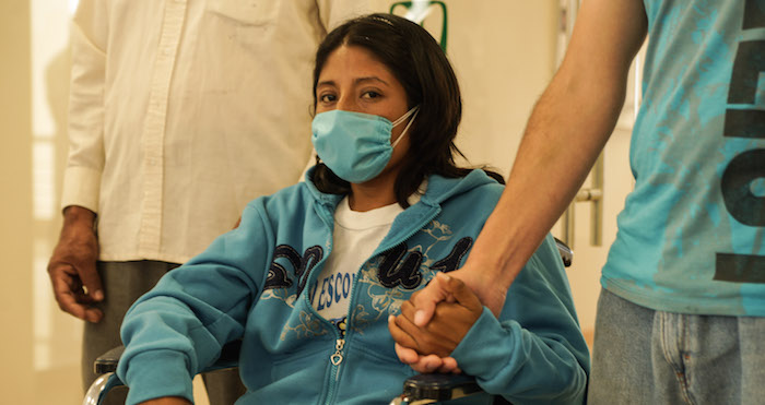 Una mujer a la que le transplantaron un pancreas. Foto: Cuartoscuro