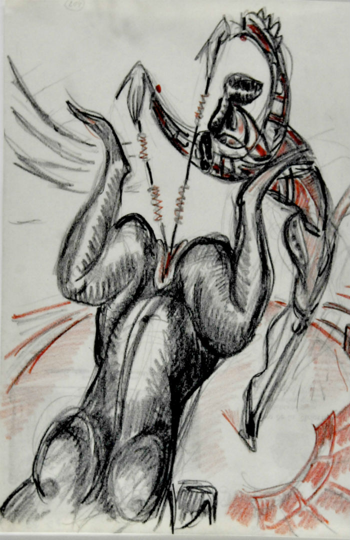 "Creo que estos dibujos son extraordinarios, porque nos muestran esa personalidad provocadora de Eisenstein": PW. Foto Especial