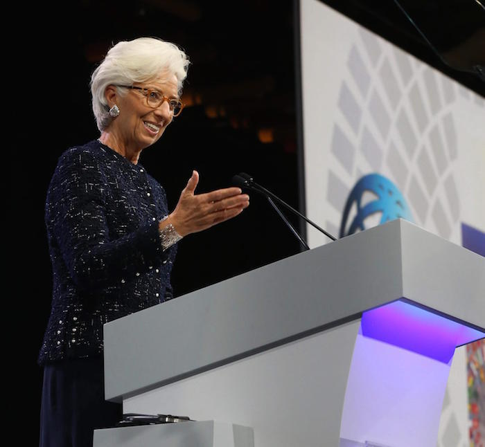 Christine Lagarde, directora gerente del Fondo Monetario Internacional. Foto: EFE.
